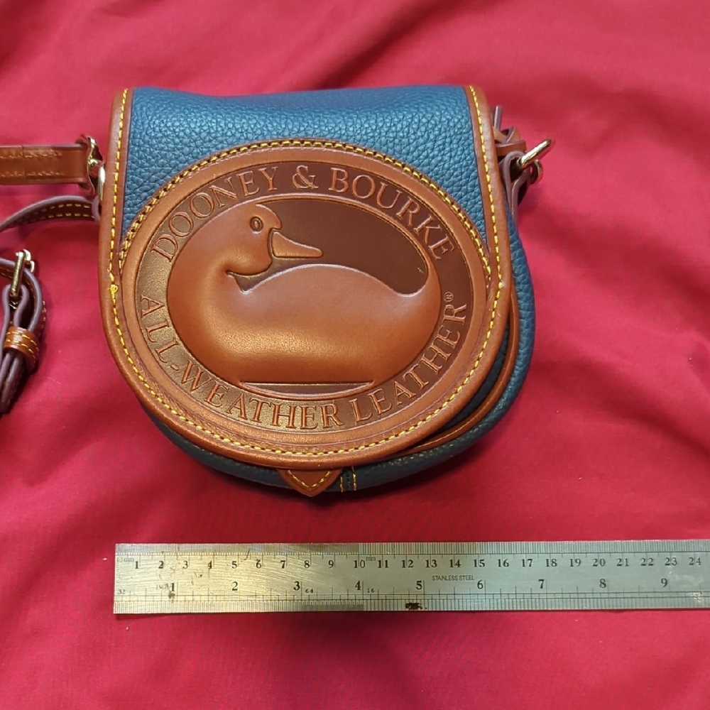 Dooney & Bourke Blue Duck Crossbody Bag - Picture 11 of 12